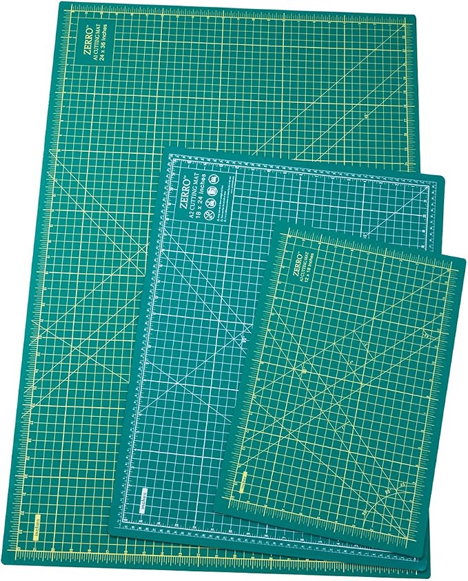 ZERRO Cutting Mat 18" x 24", Self Healing Sewing Mat Double Sided | - Image 6
