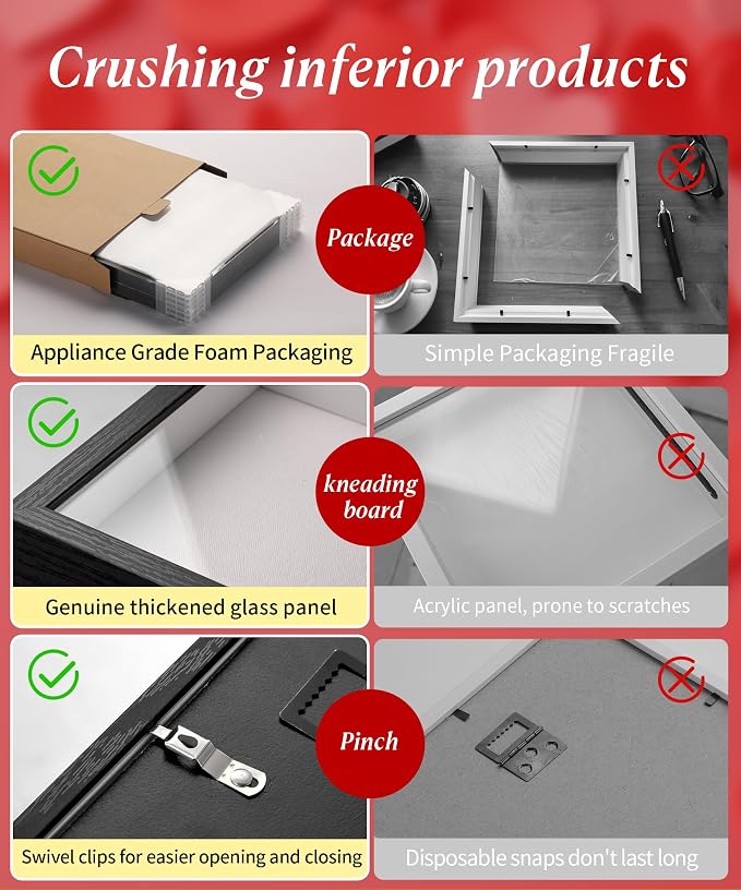6x8 Small Shadow Box Picture Frame - Image 4