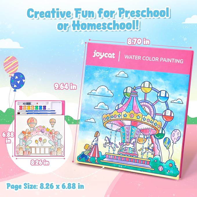 JoyCat Paint with Water Coloring Books - Image 7