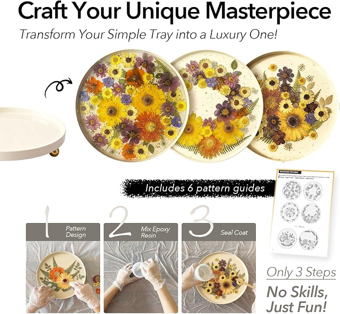 Auraeve All-in-One Resin Tray Craft Kit - Image 3