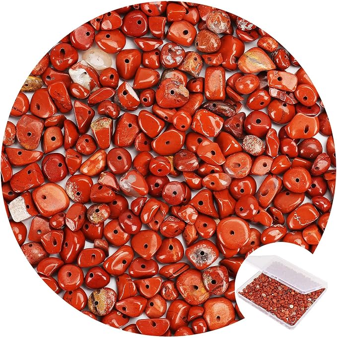 456 PCs Natural Chip Stone Beads, 5-8mm Irregular Multicolor Gemstones Loose by BONNY+BOXX