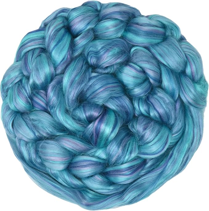 Living Dreams Yarn Bamboo Rayon Combed Top Roving by LivingDreamsYarn