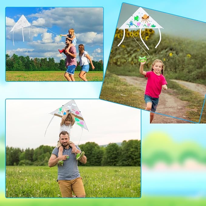 24 Pcs DIY Color Filled Kite for Kids - Image 7