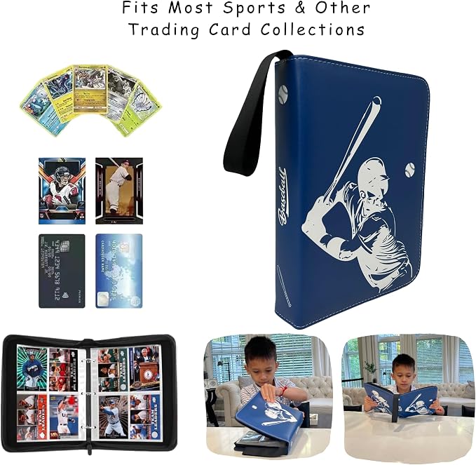 Baseball Card Binder, Trading Card Album - Image 3