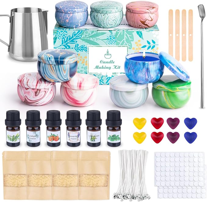 SUPERSUN Candle Making Kit for Adults, DIY Candle Making Supplies for Adults by SUPERSUN