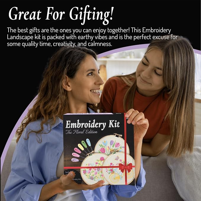 Unwynd Embroidery Kit Floral Theme - Image 7