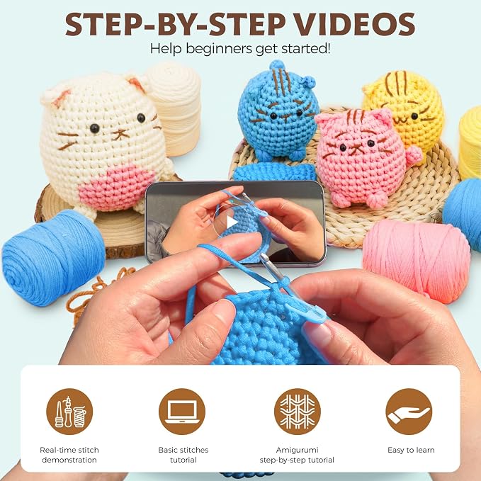 Crochet Kit for Beginners - Image 3