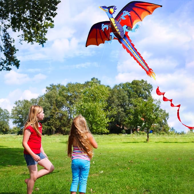 HENGDA KITE-Upgrade Classical Dragon Kite Stereoscopic Dragon Kites - Image 8