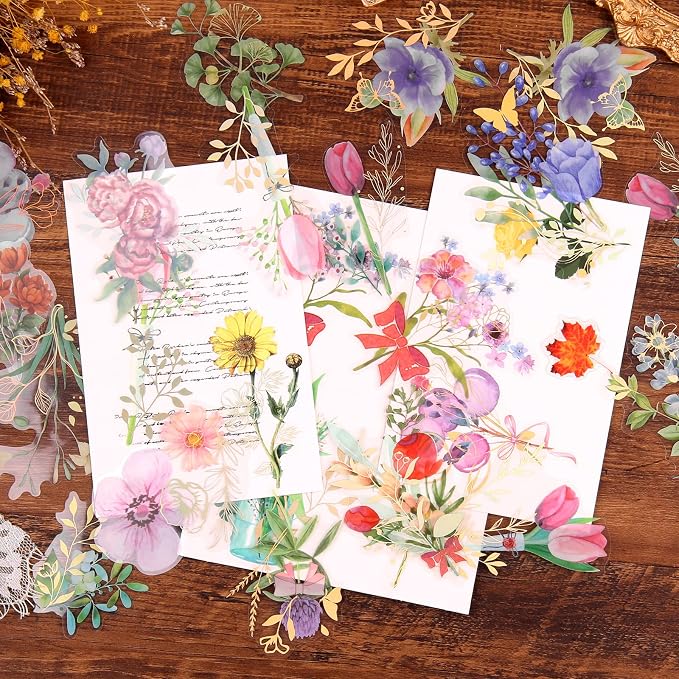 Dizdkizd Gilding Flower Stickers - Image 3