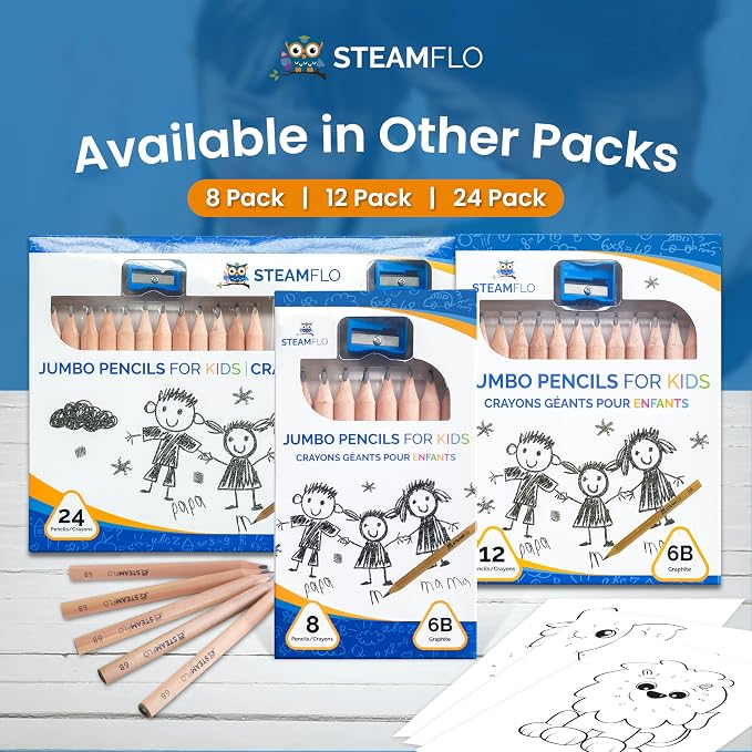 Learning Pencils For Toddlers 2-4 Years–Kids Pencils For Beginners, Toddlers - Image 6