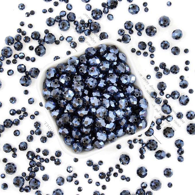 500Pcs 6mm Crystal Glass Beads for Jewelry Making Beads for Bracelets Necklace - Image 3