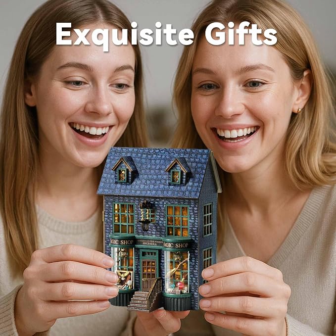 Flever Dollhouse Miniature DIY House Kit Creative Room - Image 9