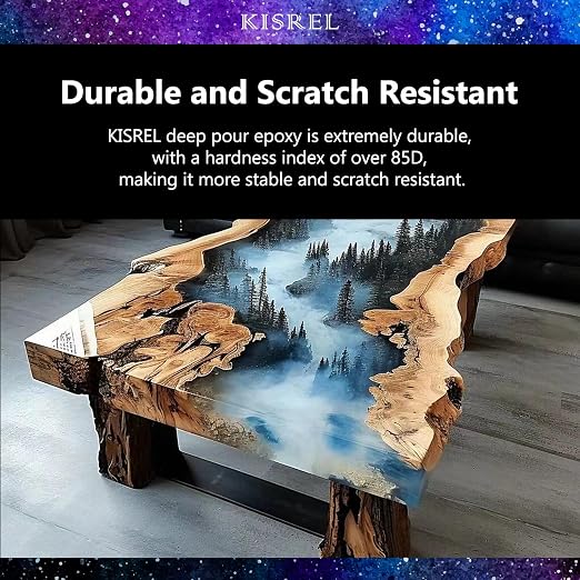 KISREL Deep Pour Epoxy Resin, 96OZ Resin Epoxy Kit - Image 5