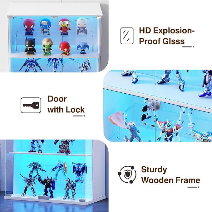 Lvifur Glass Display Cabinet - Image 8
