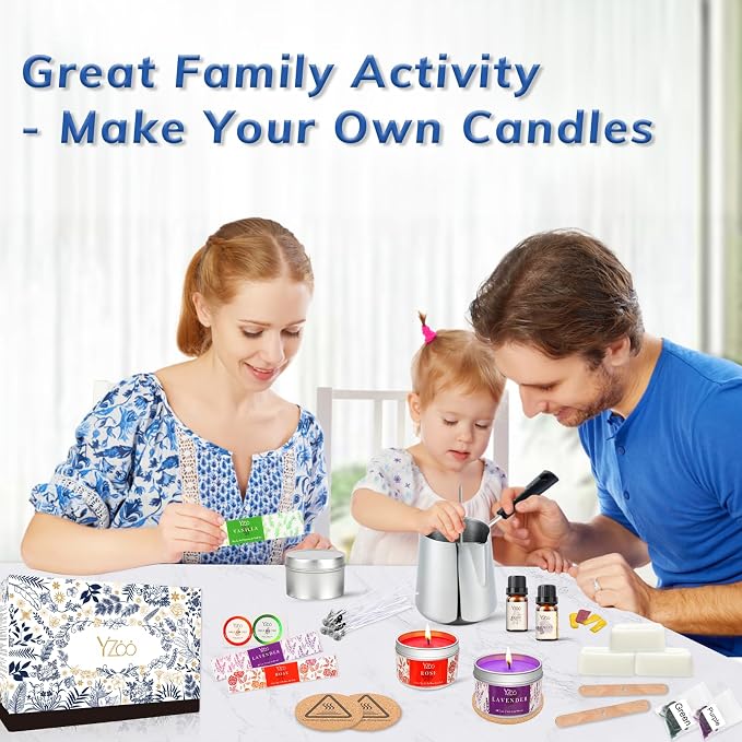 Complete Candle Making Kits for Adults Beginners, DIY Candle Making Supplies - Image 3