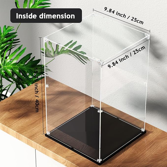 Clear Acrylic Display Case, Self-Assemble Showcase - Image 5