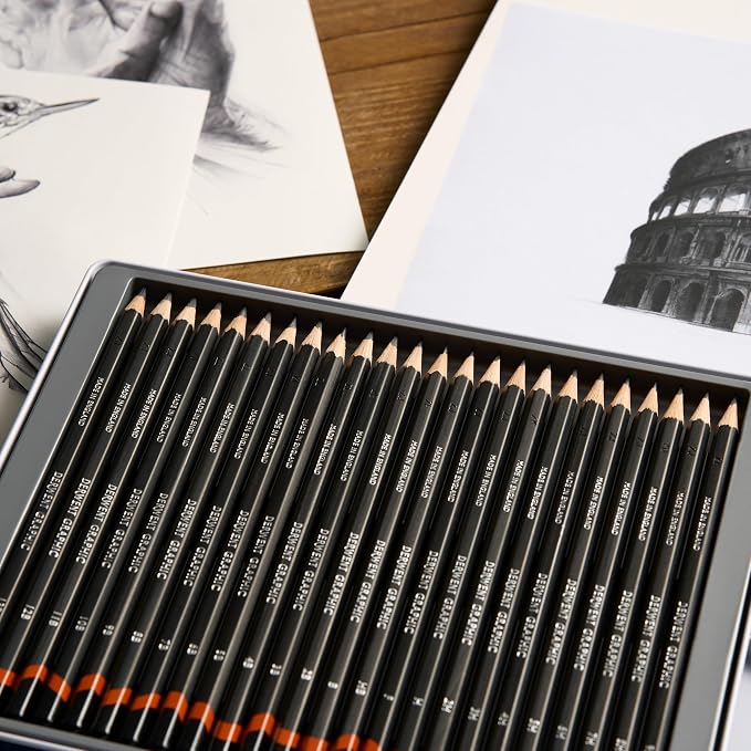 Derwent 34202 Graphic Full Set Graphite Drawing Pencils, Professional Quality - Image 7