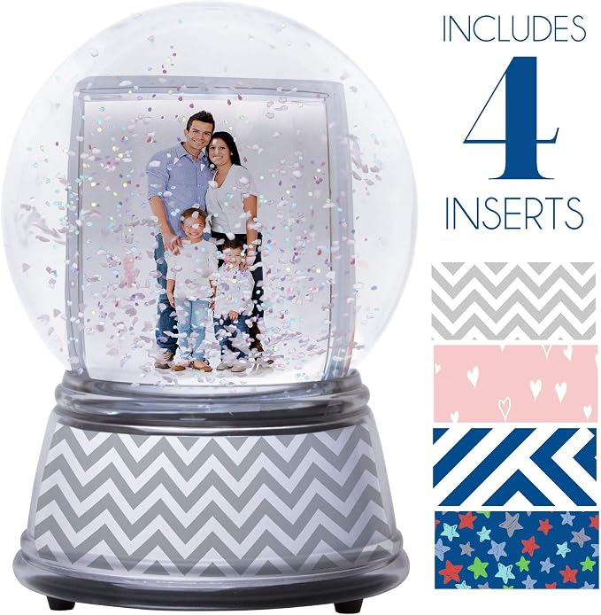 Neil Enterprises Inc. Create Your Own Photo Snow Globe - Image 4