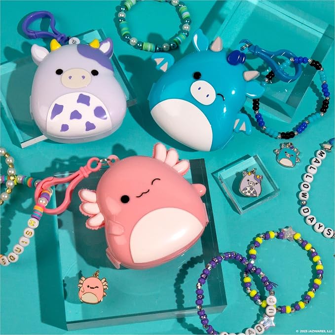 Original Squishmallows Bubba The Cow Bracelet Kit, Bracelet Making Kit - Image 6