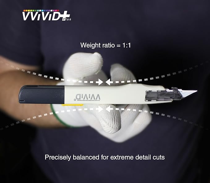 VViViD+ Premium Retractable Precision Balanced Multi-Use Utility Blade - Image 8