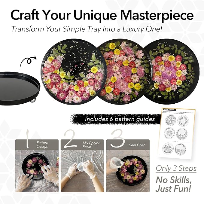 Auraeve All-in-One Resin Tray Craft Kit - Image 3