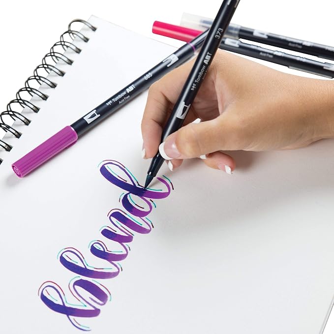 Tombow 56191 Advanced Lettering Set. Tools to Enhance Hand Lettering - Image 4