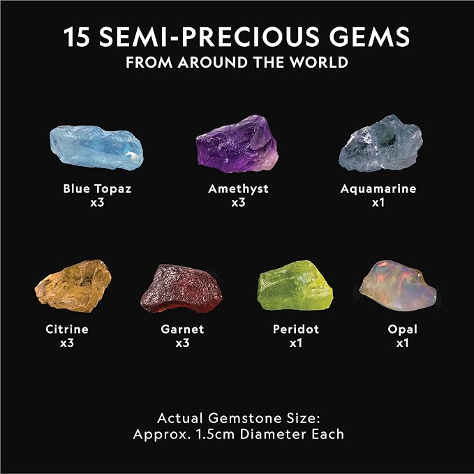 National Geographic Semi-Precious Gemstone Dig Kit - Image 3