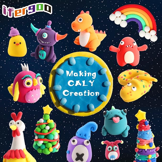 ifergoo Air Dry Clay for Kids - Image 8