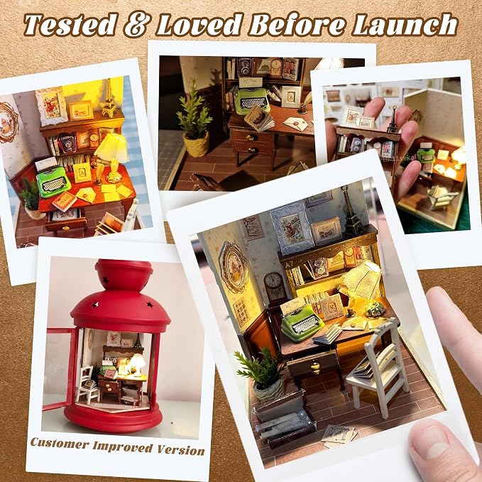 Flever Dollhouse Miniature DIY House Kit Creative Room - Image 7