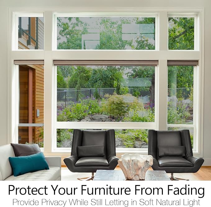 STATINT Privacy Window Film One Way Mirror Glass Tint Heat Control Sun UV - Image 7