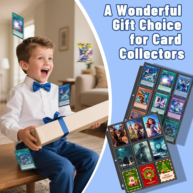 Trading Card Binder Sleeves, Baseball Holder Fit - Image 7