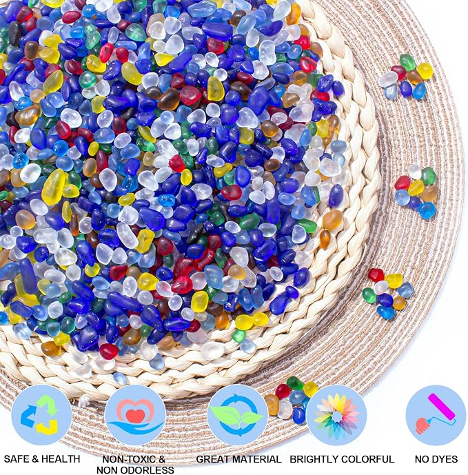 Keedolla 0.5 Lb Colorful Fish Tank Rocks Gravel - Image 2
