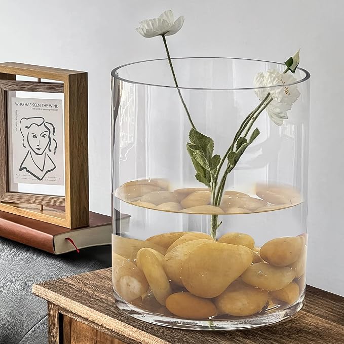 FANTIAN 5 lbs Yellow River Rocks, 2-3 Inch Large Pebbles - Image 6