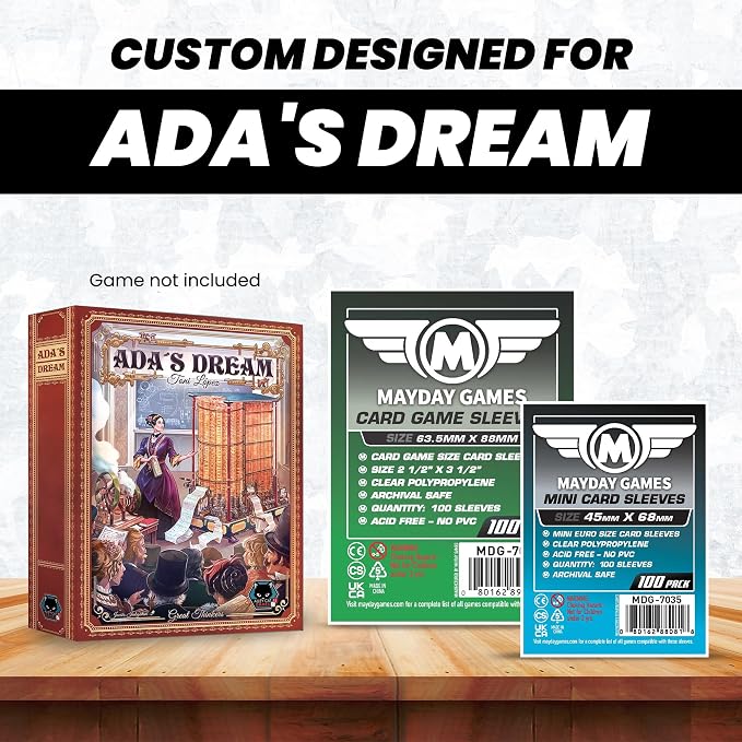 MayDay Game's Ada's Dream Standard Compatible Card Sleeve Bundle - Image 3