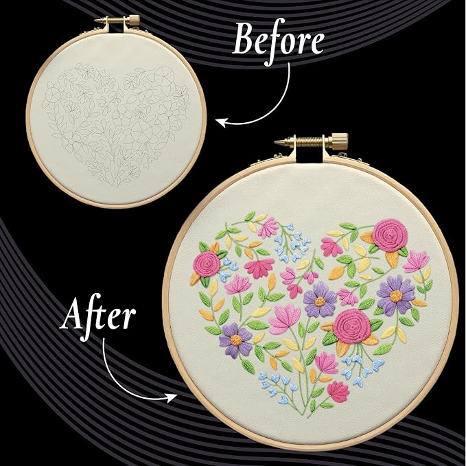 Unwynd Embroidery Kit Floral Theme - Image 3