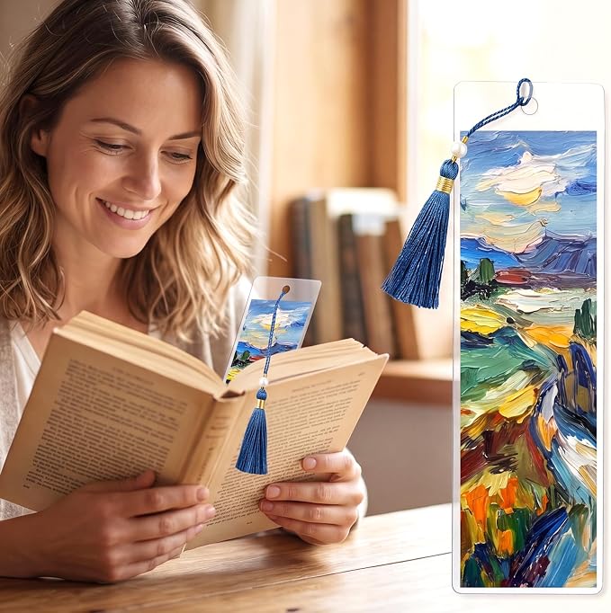 60 Pack Clear Bookmark Sleeves, 5.7 x 1.81in Blank Bookmark Holders - Image 4