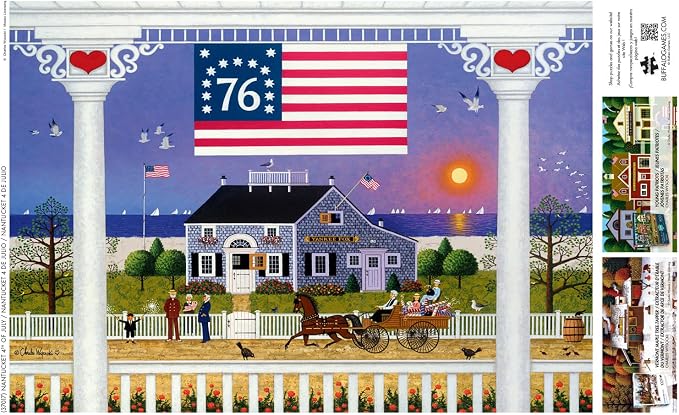 Buffalo Games Charles Wysocki Nantucket Jigsaw Puzzle - Image 5