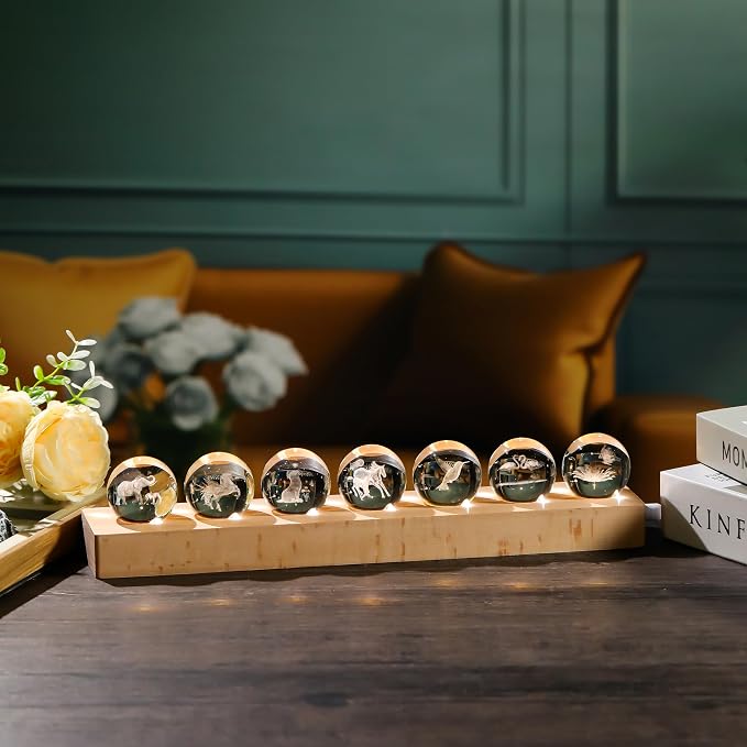 Qianwei 3D Crystal Animal Ball Lamp - Image 2