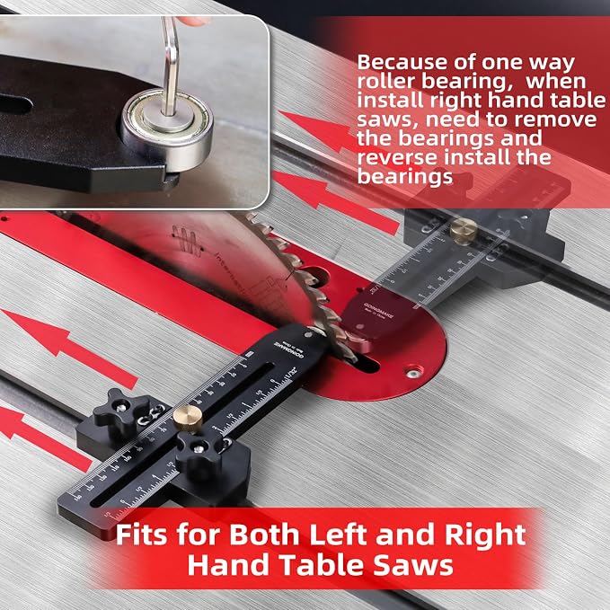 GOINGMAKE Thin Rip Jig Table Saw Jig Guide - Image 8