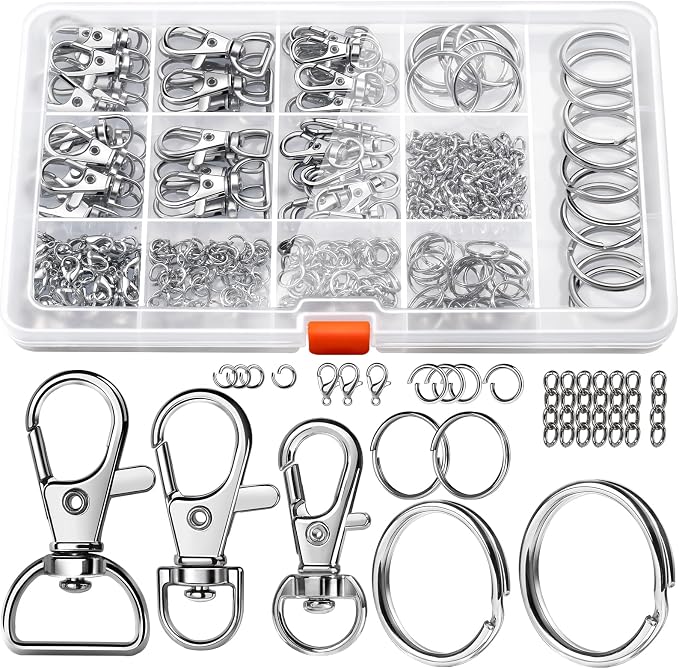 LEOBRO Keychain Making Kit, Well Crafted Sturdy Key Chain Making Kit, Key Chain by LEOBRO