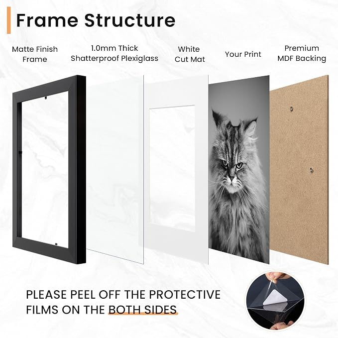 Venusmiles 15 Pack Picture Frames Collage Wall Decor, Gallery Frame Set - Image 7