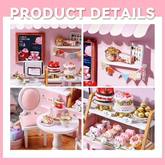 Flever Dollhouse Miniature DIY House Kit Creative Room - Image 3