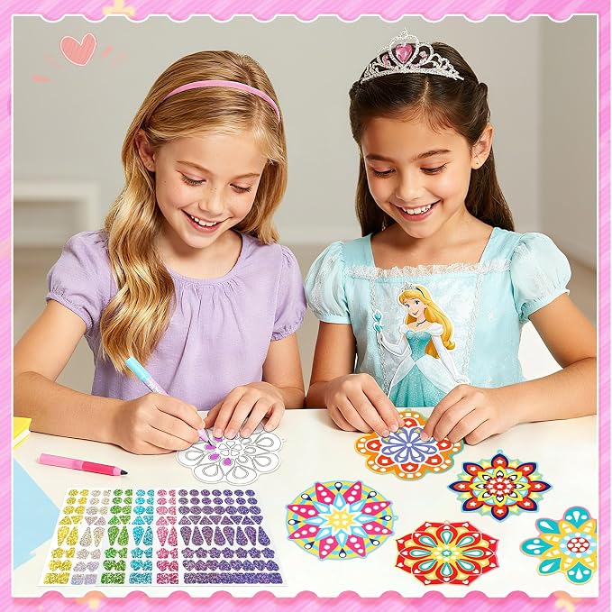 JULEASEL Mirror Mosaic Craft Kit, Mandala Arts & Crafts Gift - Image 4
