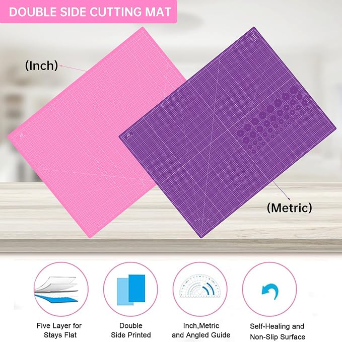 Headley Tools Thickened 36 x 48 Inch Self Healing Sewing Cutting Mat, A0 Rotary - Image 5