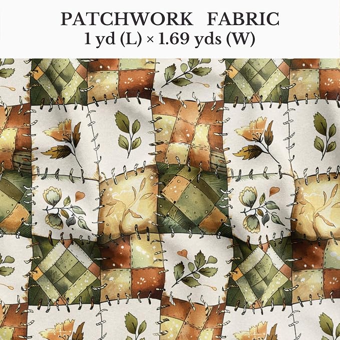 100% Cotton Fabric by the Yard – Turkish Quality Quilting & Sewing Fabric - Image 2
