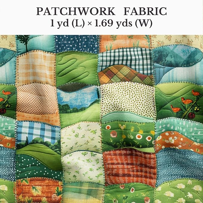 100% Cotton Fabric by the Yard – Turkish Quality Quilting & Sewing Fabric - Image 2