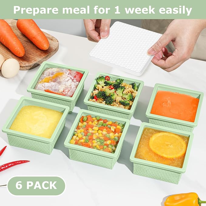 6 Pack-Silicone Freezer Tray - Image 6