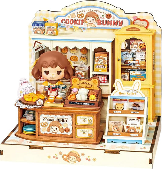 Rolife DIY Miniature House Kit for Adults, Mini Wooden Dollhouse Kit, Tiny by Rolife