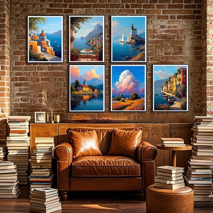 Leatrice 6 Pack Landscape Diamond Painting Kits - Image 5