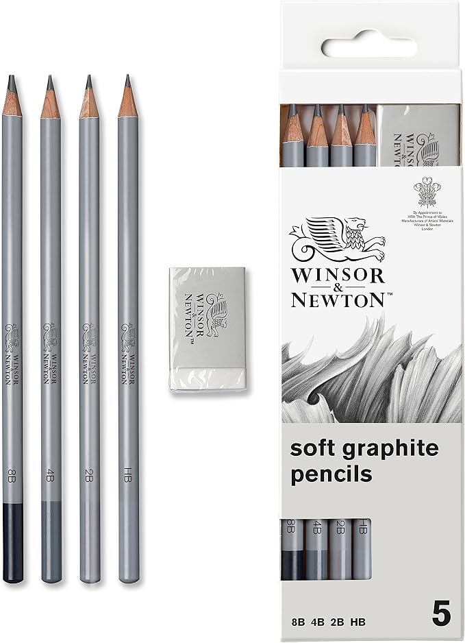 Winsor & Newton Studio Collection Artist Pencils, Graphite Pencils by WinsorNewton